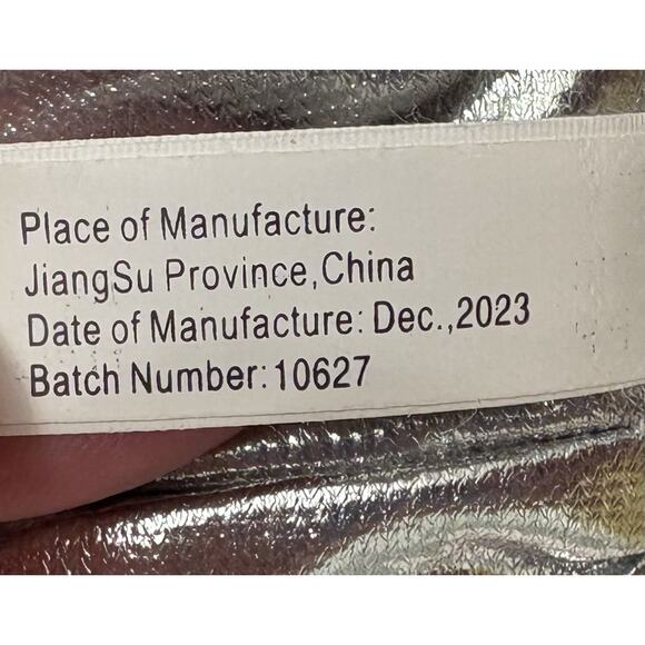 Hershey Kiss Silver Plush Chocolate Hershey Park 2023 NWT - Picture 8 of 8